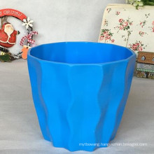 2016 New Design Colorful Plastic Plant Pot